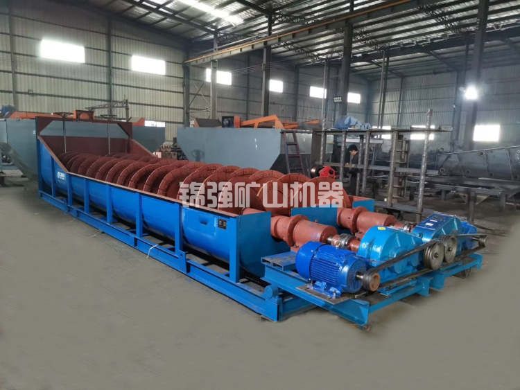 螺旋式洗砂機(圖5) 螺旋式洗砂機(圖5)